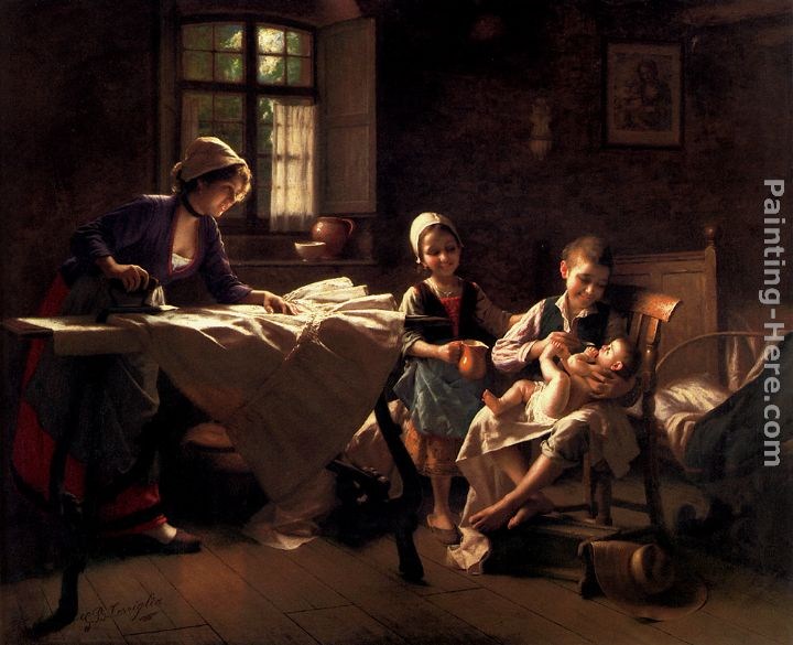 Giovanni Battista Torriglia A Happy Family